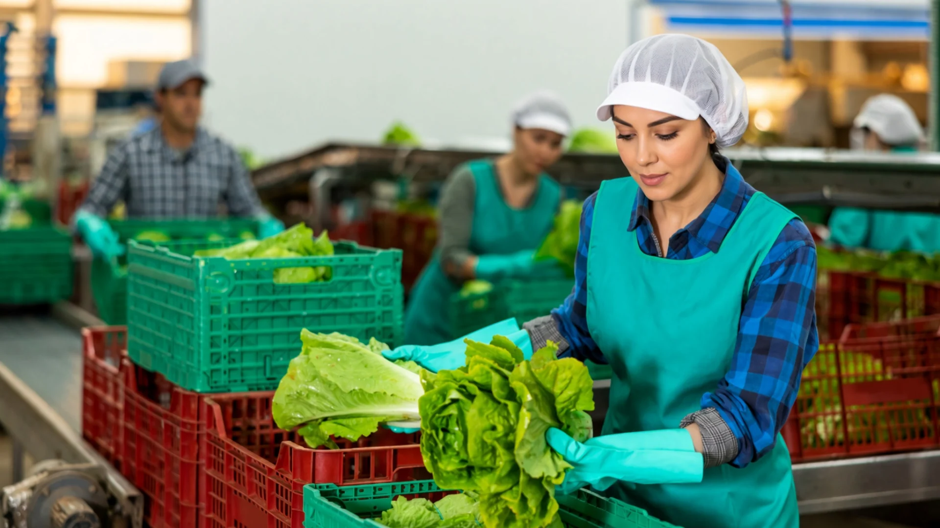 DeltaMasr Fresh export packing operations and produce dispatch