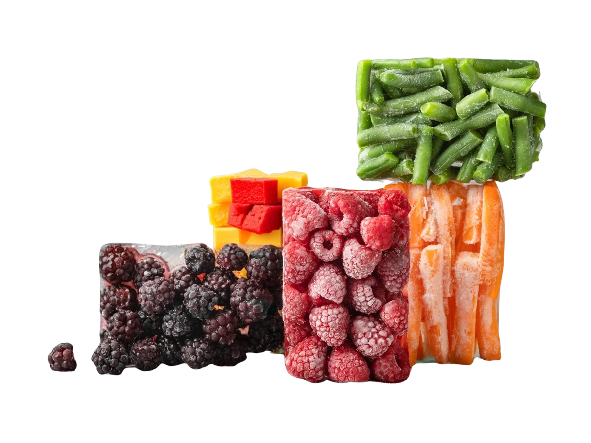 IQF Frozen Sweet Potatoes and Vegetables